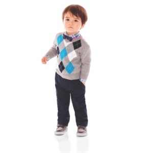 Argyle will keep your little man in style. Photo courtesy of The Children's Place at Great Lakes Mall.