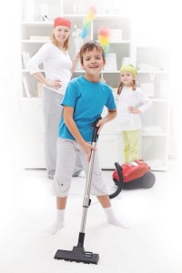 Chores are a great way for your kids to earn their allowance. 