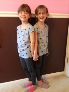 Samantha and Marissa, 6. 