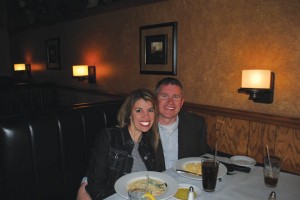 Stephen and Melissa Dyer at Bistro of Green.