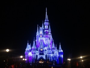 Cinderella Castle at Christmas Season 2