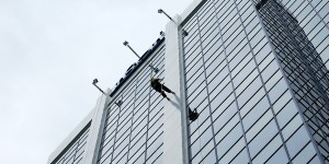 Over The Edge Rapel Down Building