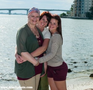 Christine, Kristin and Sarah Tucker. 