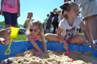 Fun at First & Main in Hudson, Ohio