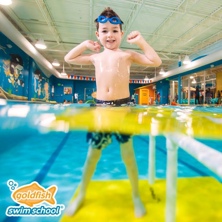 Enter to Win Registration and a Month of Lessons from Goldfish Swim