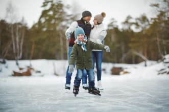 ice skating in Cleveland, Ohio