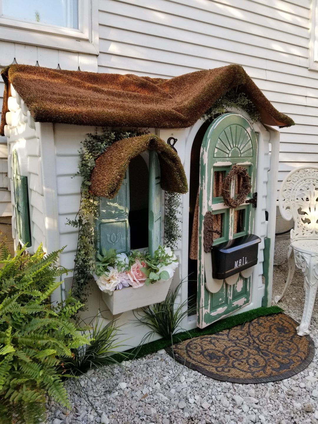 Cottage Playhouse Makeover Northeast Ohio Parent