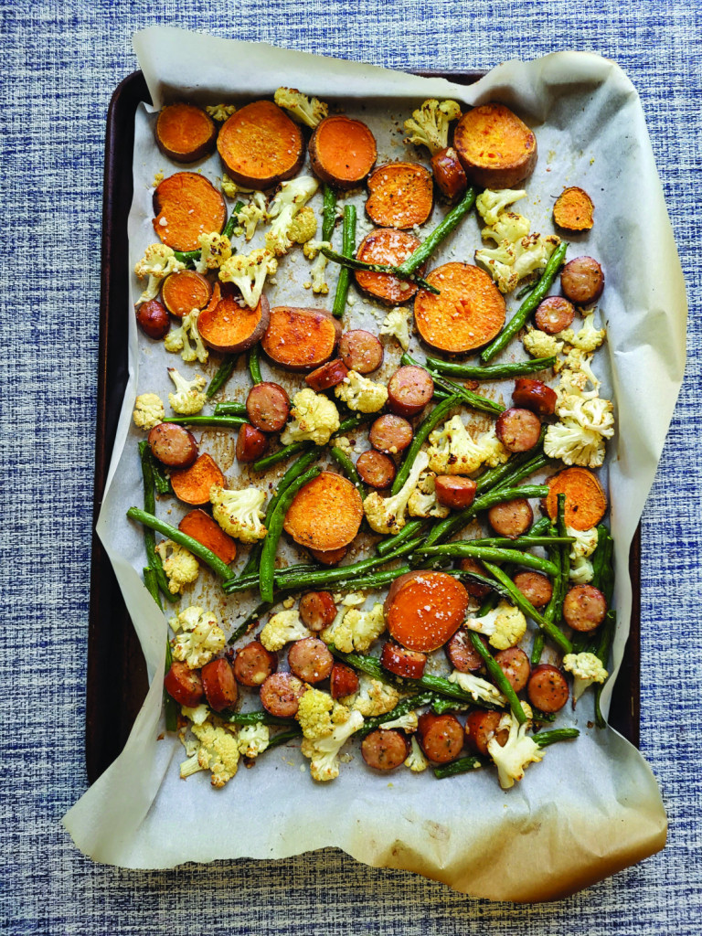 Recipe of the Month Sheet Pan Chicken Sausage and Veggies