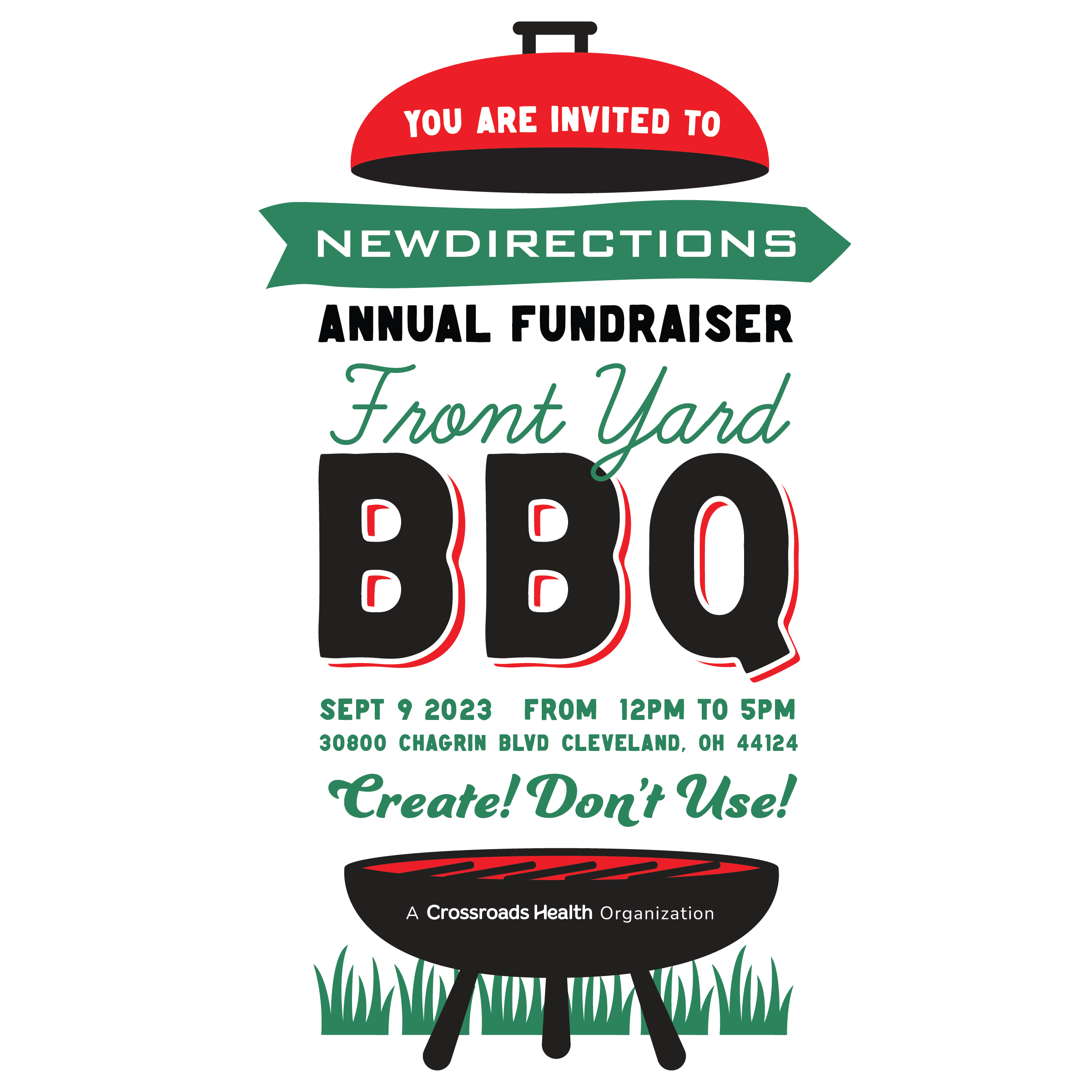 Front Yard BBQ "Create! Don't Use!" Northeast Ohio Parent